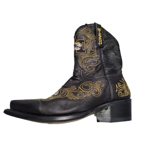 Women’s Mizzou Tiger Embroidered Distressed Gameday Cowgirl Boots, NWT Size 6.5 - Picture 11 of 11
